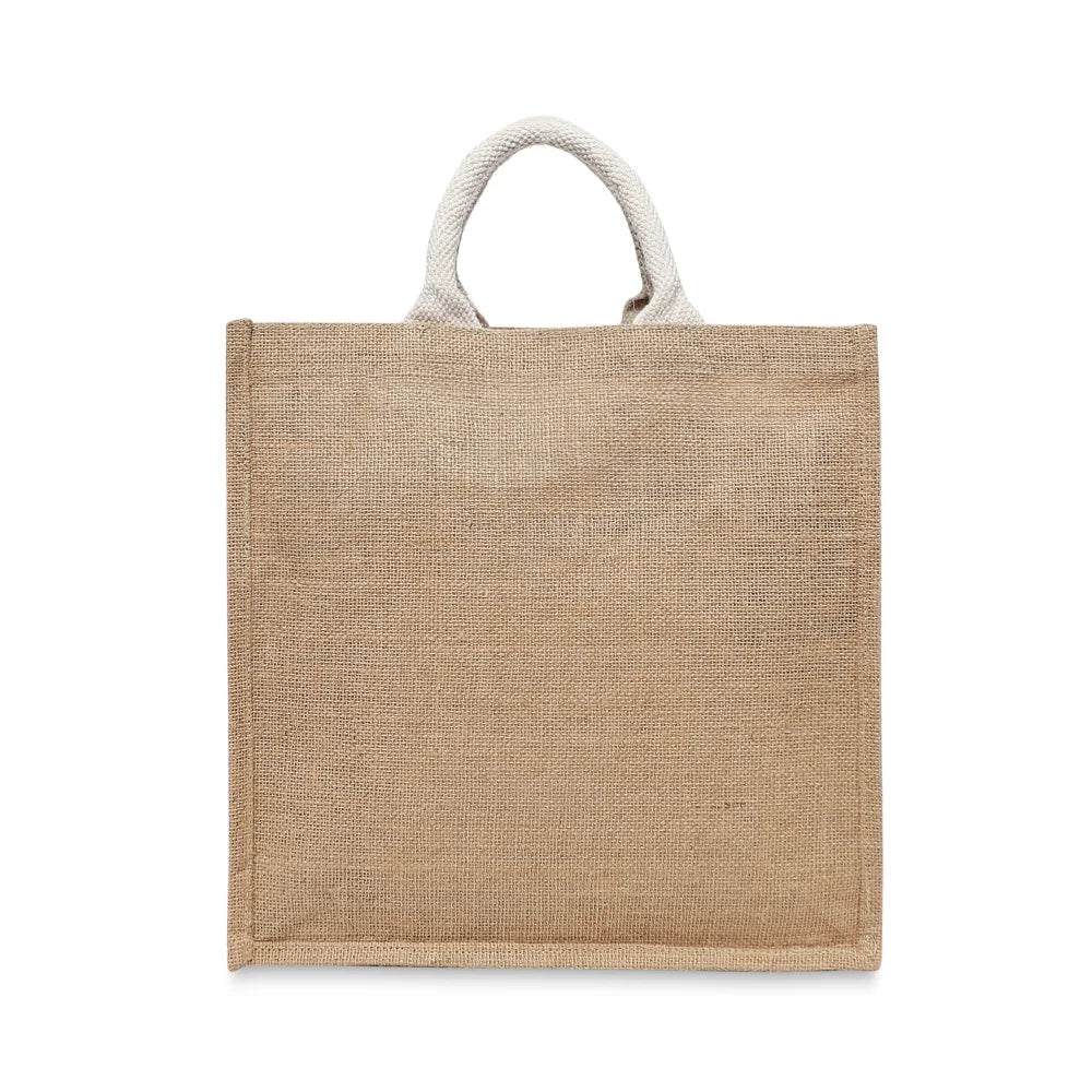 BYFT011429 Acuflex Laminated Jute Tote Bag With Gusset Natural Jute Set of 1.webp