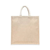 BYFT011432 Acuflex Laminated Juco Tote Bag With Gusset Natural Juco Set of 1