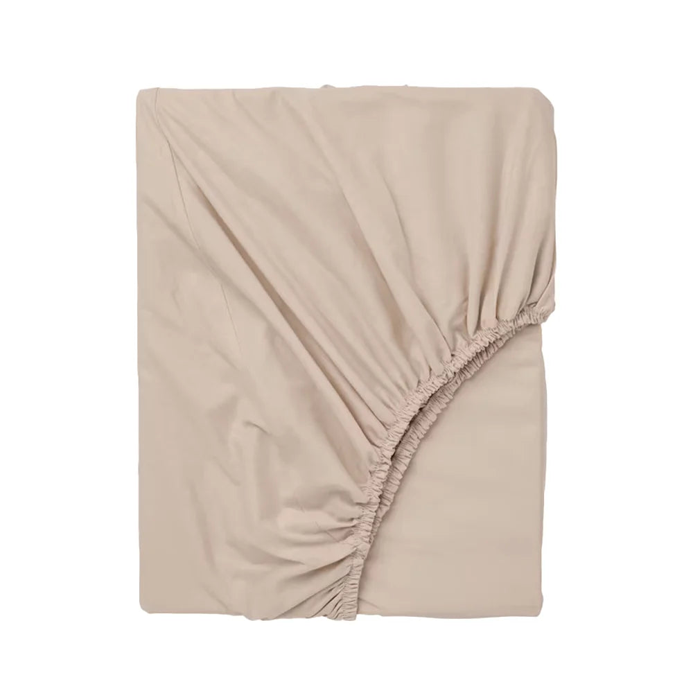 BYFT Orchard Exclusive - Fitted Sheet | Cotton Percale, 180 TC, Soft & Luxurious Bed Linen