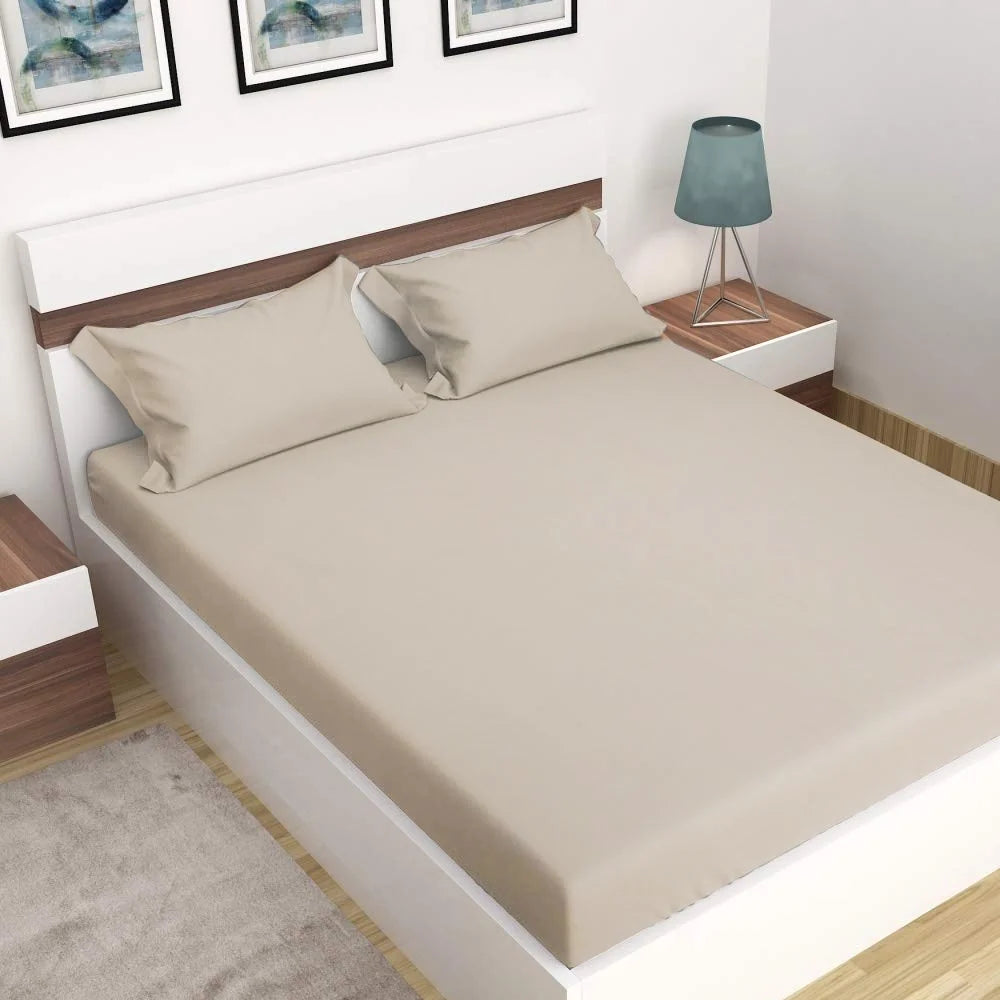 BYFT Orchard Exclusive - Fitted Sheet | Cotton Percale, 180 TC, Soft & Luxurious Bed Linen