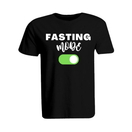 BYFT011624 BYFT Round Neck Printed Black XXL T Shirt 190 GSM Cotton Fasting Mode On Set of 1