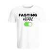 BYFT011628 BYFT Round Neck Printed White XL T Shirt 190 GSM Cotton Fasting Mode On Set of 1