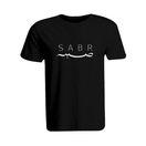 BYFT011704 BYFT Round Neck Printed Black XXL T Shirt 190 GSM Cotton Sabr Set of 1