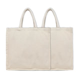 BYFT011807 BYFT 8 Oz Cotton Canvas Tote Bag With Gusset Natural Canvas Set of 2.webp