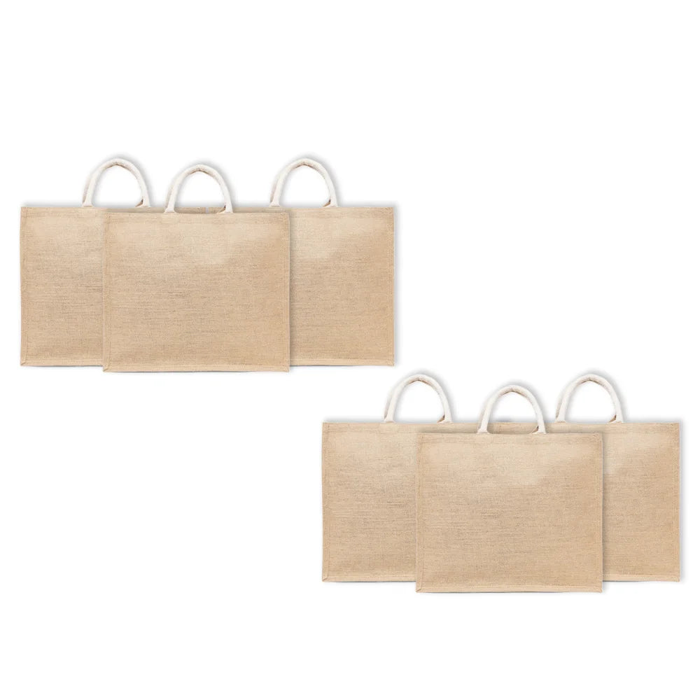 byft laminated jute tote bags with gusset natural reusable eco friendly shopping bag jttbts145176