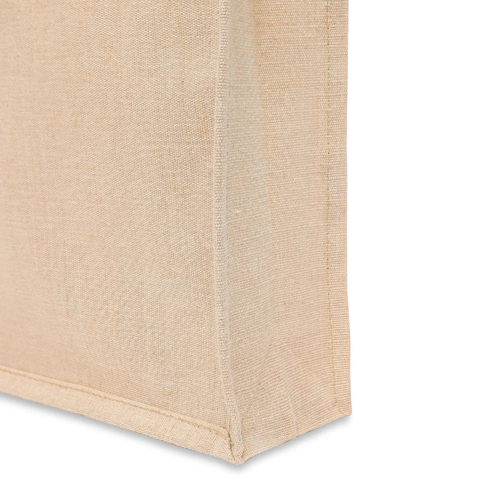 BYFT011818 BYFT Laminated Juco Tote Bag With Gusset Natural Juco Set of 6 B.webp