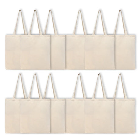 BYFT011820 BYFT 4 Oz Cotton Tote Bag Natural Jute Set of 12 A.webp