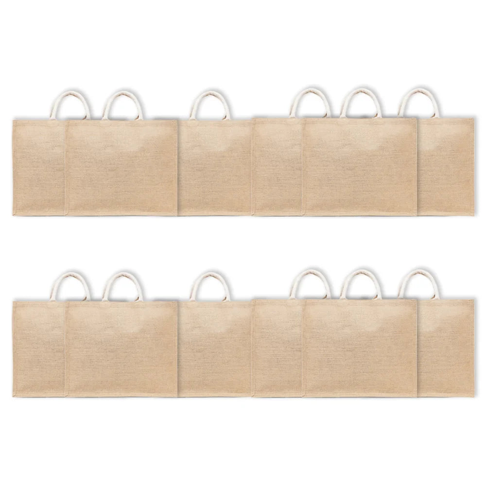 byft laminated jute tote bags with gusset natural reusable eco friendly shopping bag jttbts145176