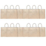 BYFT011826 BYFT Laminated Juco Tote Bag With Gusset Natural Juco Set of 12.webp