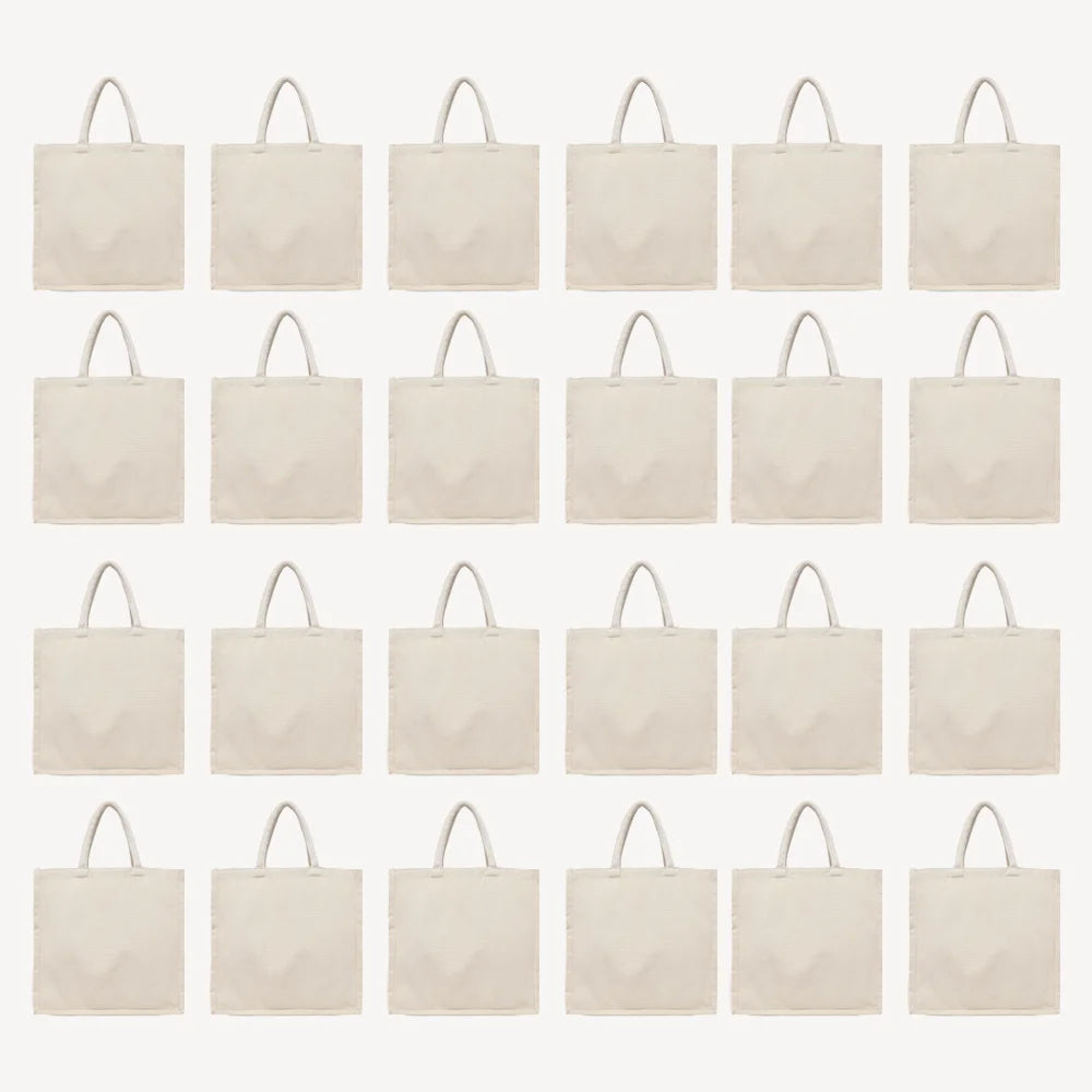 BYFT011828 BYFT 8 Oz Cotton Canvas Tote Bag With Gusset Natural Canvas Set of 24 A.webp