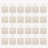 BYFT011828 BYFT 8 Oz Cotton Canvas Tote Bag With Gusset Natural Canvas Set of 24 A.webp