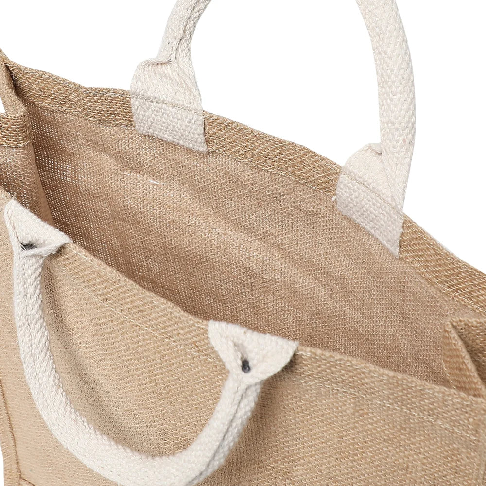 BYFT011829 BYFT Laminated Jute Tote Bag With Gusset Natural Jute Set of 24 C.webp
