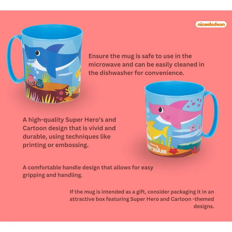 Nickelodeon Micro Mug Baby Shark 390 Ml