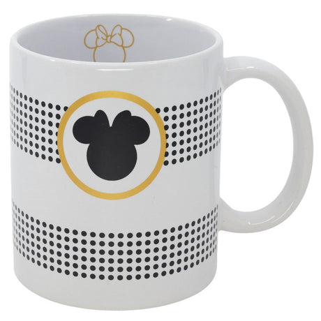 Disney Ceramic Mug Minnie Gold 325 Ml