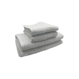 BYFT Magnolia Cotton Towel Set Jacquard Greek Design Luxury - Soft, Absorbent, Quick-Dry Bath Linen