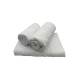 BYFT Magnolia Cotton Bath Mat Jacquard Greek Design Luxury - Soft, Absorbent, Quick-Dry Bath Linen