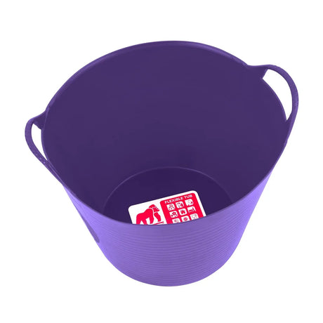 BYFT012297 Red Gorilla Tubs Recycled Black Tubs Medium 26L Purple A.webp