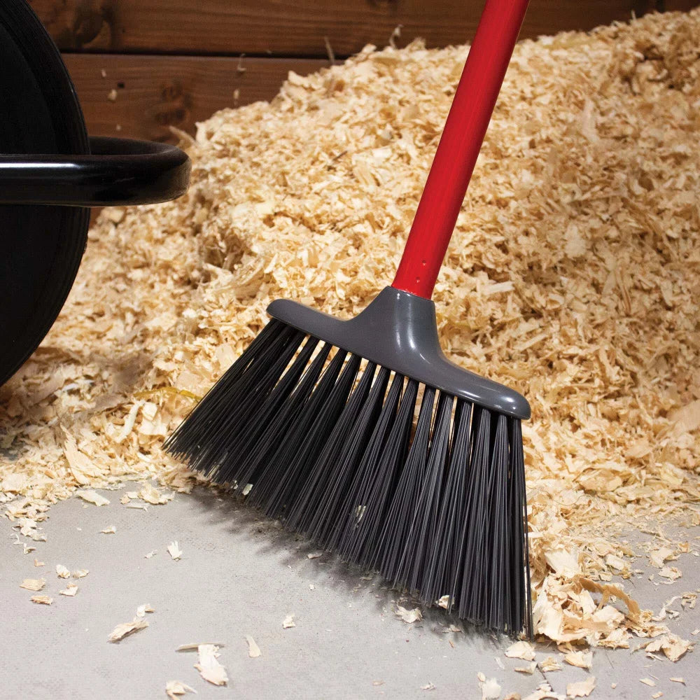 BYFT012370 Red Gorilla Poly Yard Poly Yard Broom Head with 120cm Handle Red C.webp