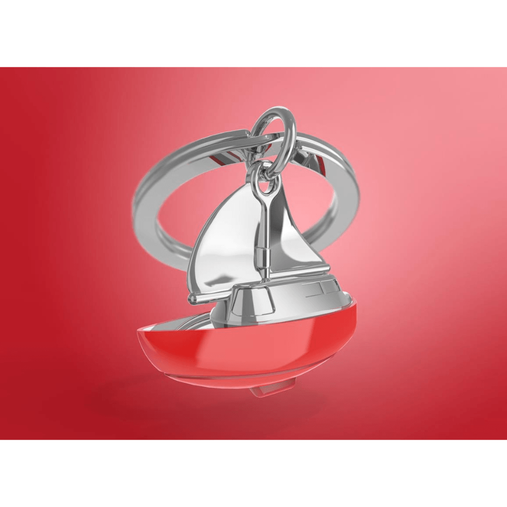 BYFT012866 METALMORPHOSE MTM KEYCHAIN Sailing Boat Multicolor Zinc Alloy Set of 1 MTM052 A.png