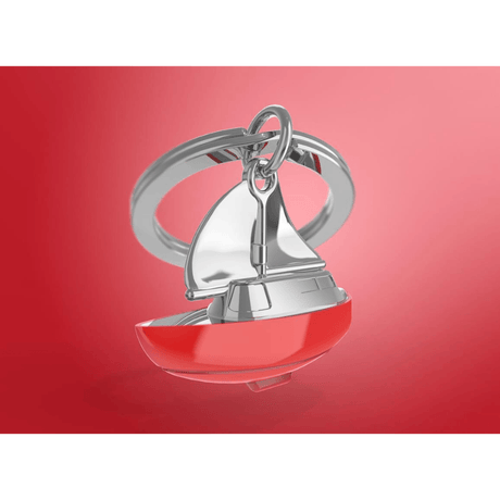 BYFT012866 METALMORPHOSE MTM KEYCHAIN Sailing Boat Multicolor Zinc Alloy Set of 1 MTM052 A.png