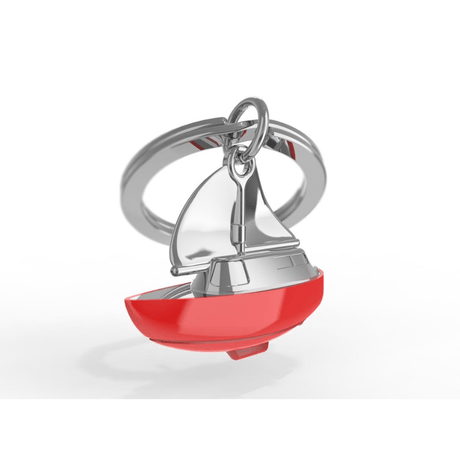 BYFT012866 METALMORPHOSE MTM KEYCHAIN Sailing Boat Multicolor Zinc Alloy Set of 1 MTM052.png