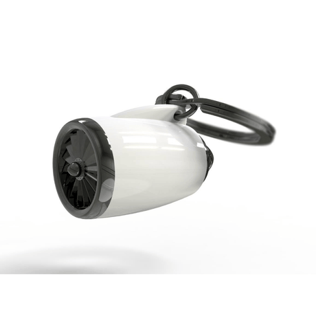 BYFT012867 METALMORPHOSE MTM KEYCHAIN Airline Engine White Zinc Alloy Set of 1 MTM054.png