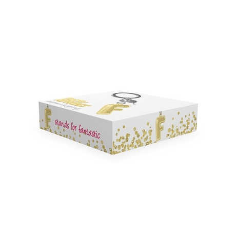 BYFT012874 METALMORPHOSE MTM KEYCHAIN Party Balloon Alphabet F Golden Zinc Alloy Set of 1 MTM10F E.png