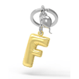 BYFT012874 METALMORPHOSE MTM KEYCHAIN Party Balloon Alphabet F Golden Zinc Alloy Set of 1 MTM10F.png