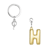 BYFT012876 METALMORPHOSE MTM KEYCHAIN Party Balloon Alphabet H Golden Zinc Alloy Set of 1 MTM10H C.png