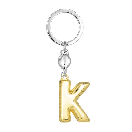 BYFT012878 METALMORPHOSE MTM KEYCHAIN Party Balloon Alphabet K Golden Zinc Alloy Set of 1 MTM10K B.png