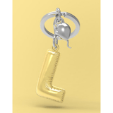 BYFT012879 METALMORPHOSE MTM KEYCHAIN Party Balloon Alphabet L Golden Zinc Alloy Set of 1 MTM10L A.png