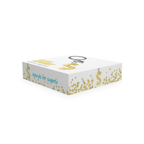 BYFT012882 METALMORPHOSE MTM KEYCHAIN Party Balloon Alphabet S Golden Zinc Alloy Set of 1 MTM10S E.png