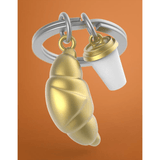 BYFT012885 METALMORPHOSE MTM KEYCHAIN Croissant Coffee Golden Zinc Alloy Set of 1 MTM134 01 A.png