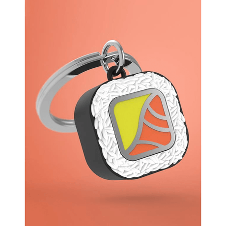 BYFT012887 METALMORPHOSE MTM KEYCHAIN Sushi Multicolor Zinc Alloy Set of 1 MTM136 01 A.png