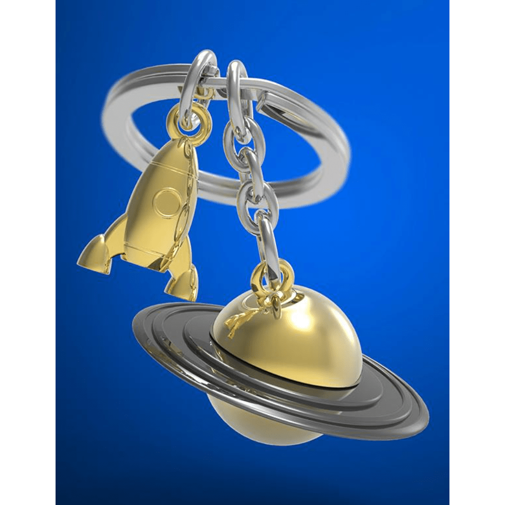 BYFT012899 METALMORPHOSE MTM KEYCHAIN Saturn Rocket Multicolor Zinc Alloy Set of 1 MTM203 01 A.png