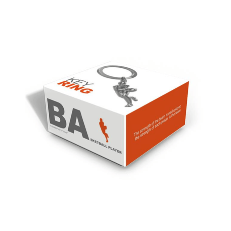 BYFT012902 METALMORPHOSE MTM KEYCHAIN Basketball Design Silver Zinc Alloy Set of 1 MTM280 01 B.png