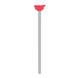 BYFT012907 METALMORPHOSE MTM BOOKMARK Red Rose Red Zinc Alloy Set of 1 MTMB213 03.png