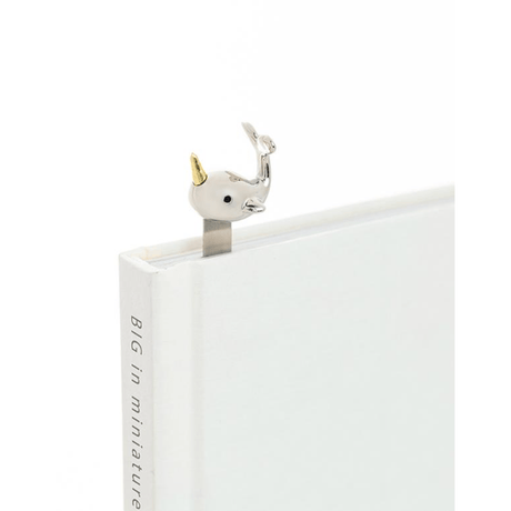 BYFT012908 METALMORPHOSE MTM BOOKMARK Narwhal Silver Zinc Alloy Set of 1 MTMB221 01 B.png