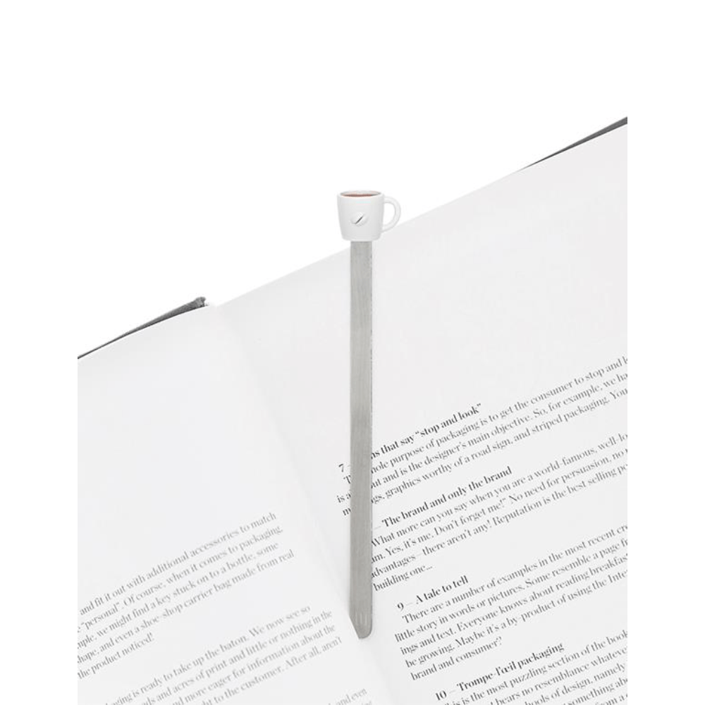 BYFT012911 METALMORPHOSE MTM BOOKMARK Coffee Mug White Zinc Alloy Set of 1 MTMB232 01 B.png