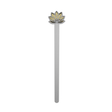 BYFT012913 METALMORPHOSE MTM BOOKMARK Lotus Flower Multicolor Zinc Alloy Set of 1 MTMB238 01.png
