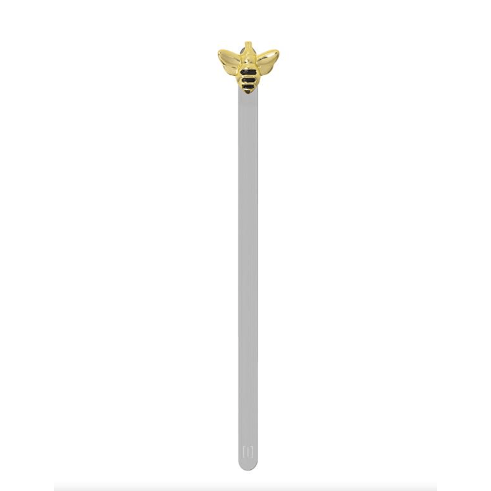 BYFT012915 METALMORPHOSE MTM BOOKMARK Bee Golden Zinc Alloy Set of 1 MTMB242 01.png
