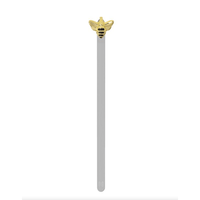 BYFT012915 METALMORPHOSE MTM BOOKMARK Bee Golden Zinc Alloy Set of 1 MTMB242 01.png