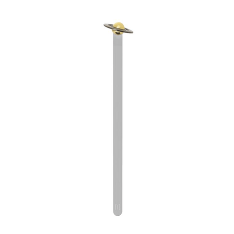 BYFT012917 METALMORPHOSE MTM BOOKMARK Saturn Golden Zinc Alloy Set of 1 MTMB247 01.png