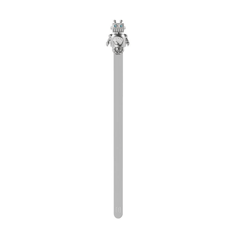 BYFT012918 METALMORPHOSE MTM BOOKMARK Robot Silver Zinc Alloy Set of 1 MTMB249 02.png