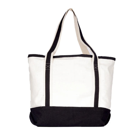 BYFT013959 BYFT Natural Canvas Bag with Black Tape Plain A.webp