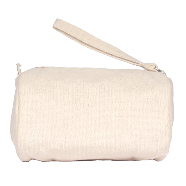 BYFT013981 BYFT Natural Canvas Round Gusset Cosmetic Purse.webp