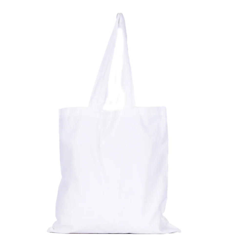 BYFT013993 BYFT White Canvas Flat Tote Bag Beach Vibes Design A.webp