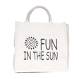 BYFT013997 BYFT Laminated Natural Canvas Bag Fun in the sun Design.webp