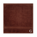 BYFT Daffodil Monogrammed Face Towel Brown 30 x 30 Cm