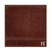 BYFT Daffodil Monogrammed Face Towel Brown 30 x 30 Cm